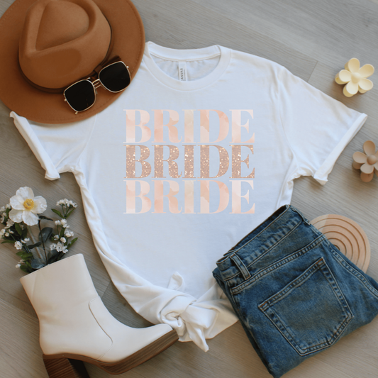 Champagne Bride T-Shirt