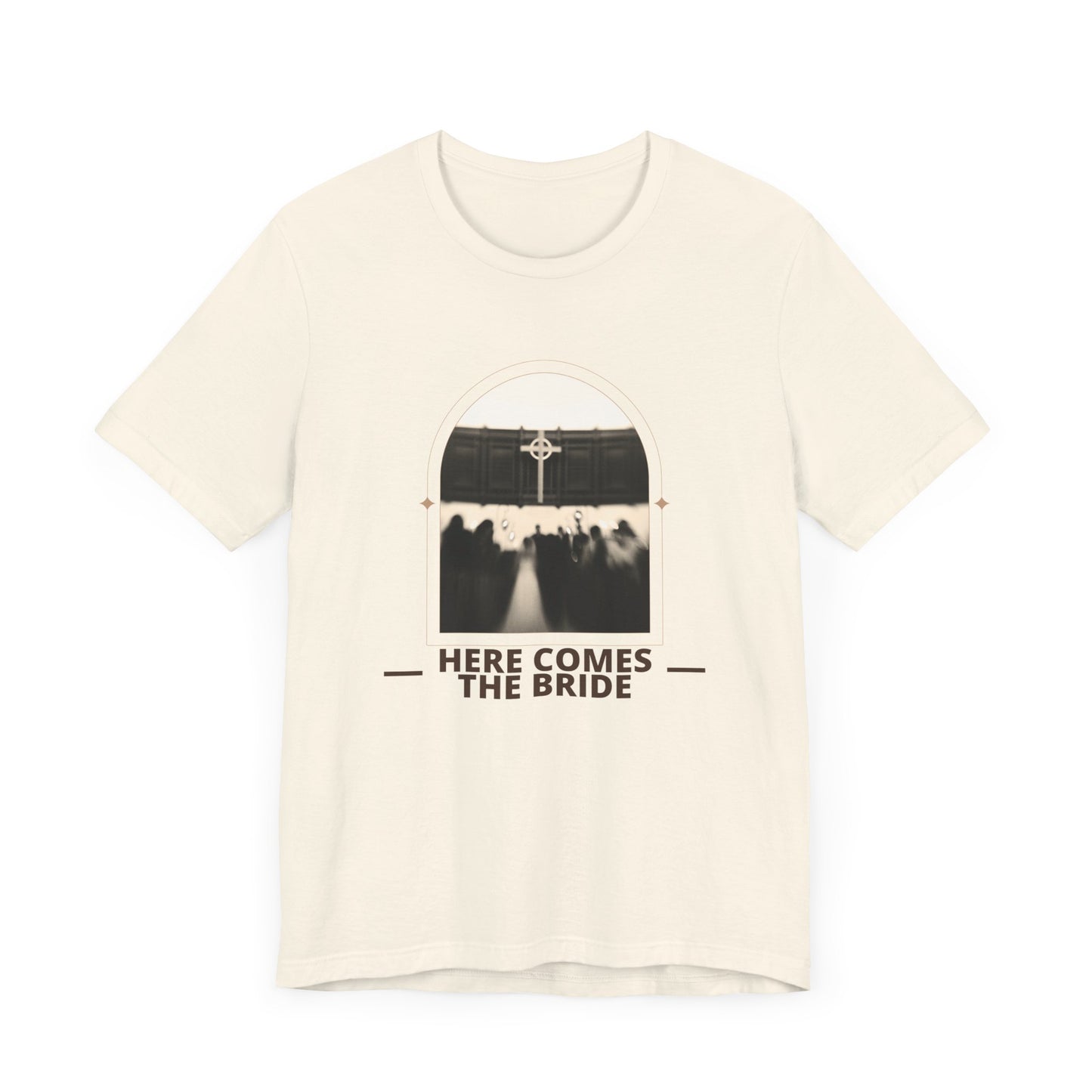 Vintage Here Comes The Bride Tee