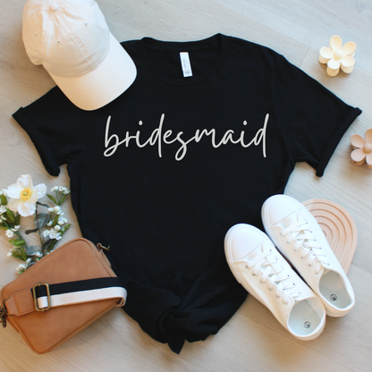 Simplistic Bridesmaid T-Shirt