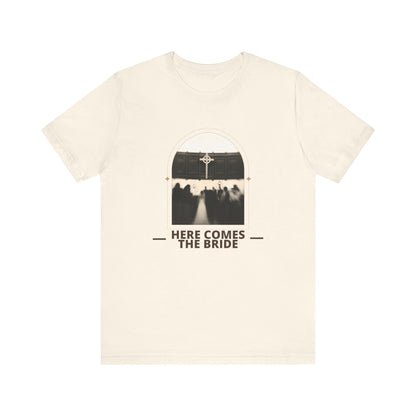 Vintage Here Comes The Bride Tee