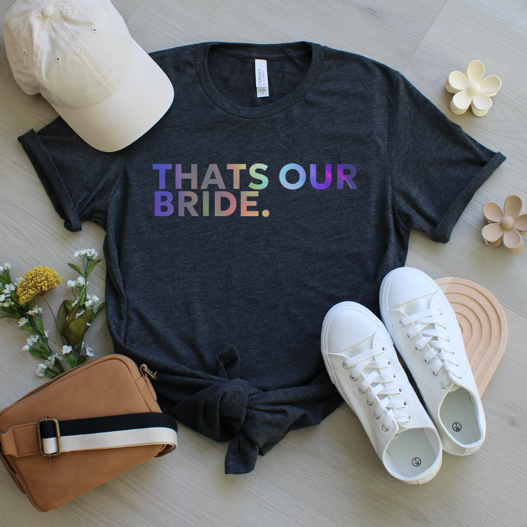 Iridescent Bridesmaid T-Shirt