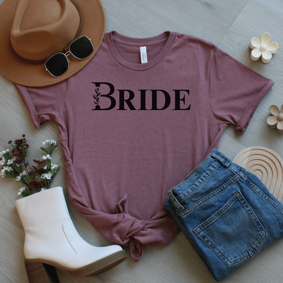 Floral Bride T-Shirt