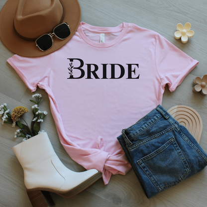 Floral Bride T-Shirt