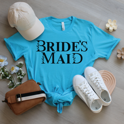 Floral Bride's Maid T-Shirt