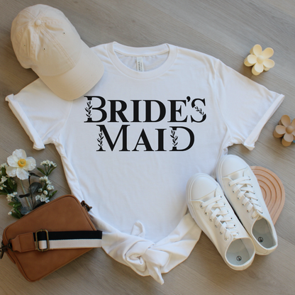 Floral Bride's Maid T-Shirt