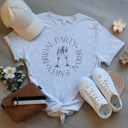 Delicate Bridal Party T-Shirt