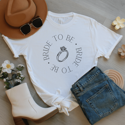 Delicate Bride to Be T-Shirt